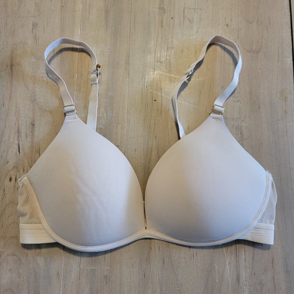 Lively Women's The All-Day No-Wire T-Shirt Bra‎ 34DD Nude
